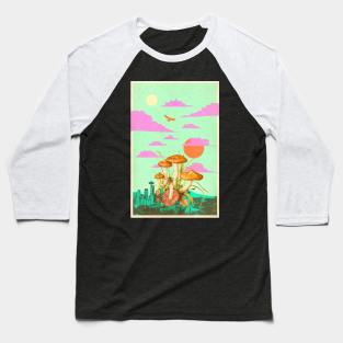 MUSHROOM CITY III Baseball T-Shirt